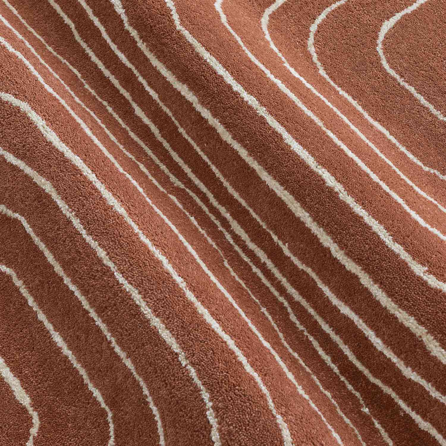 Sear Hand Tufted Woollen And Viscose Rug