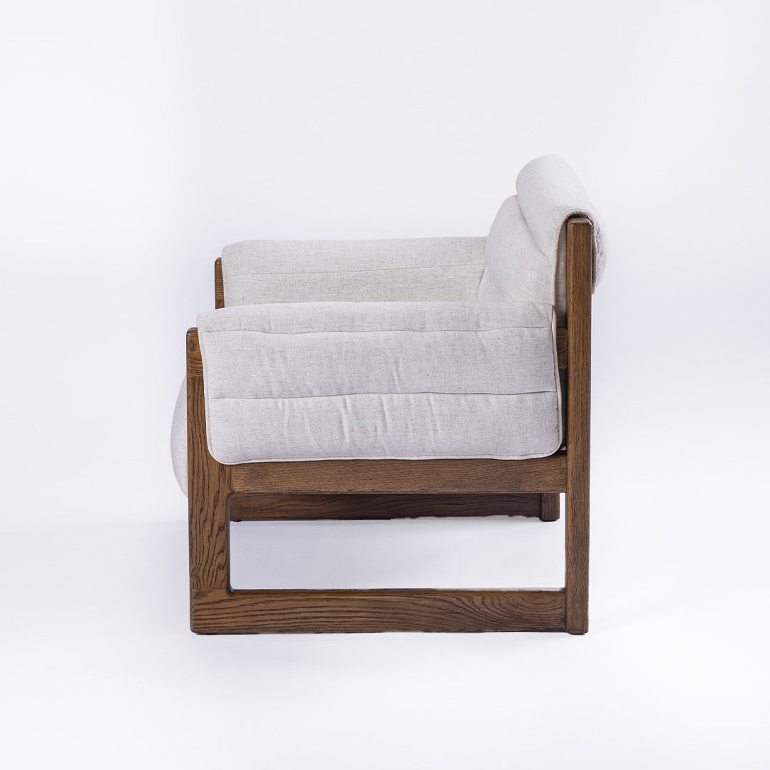 Loose Lounge Chair White
