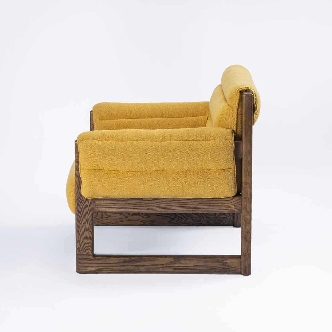 Loose Lounge Chair-Yellow