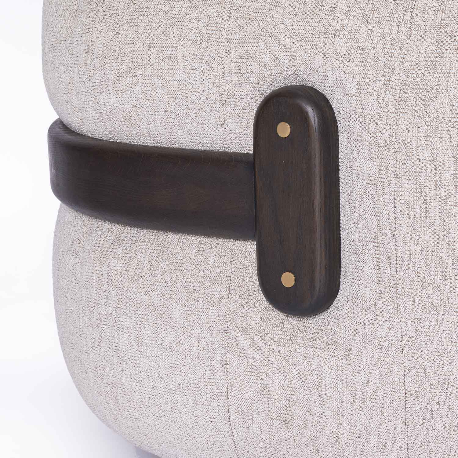 Maro Swivel Armchair- Sand