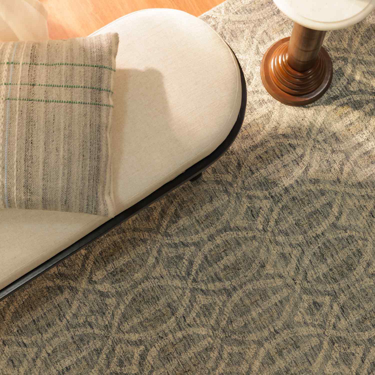 Palm Rug Hand Tufted Woollen  Rug