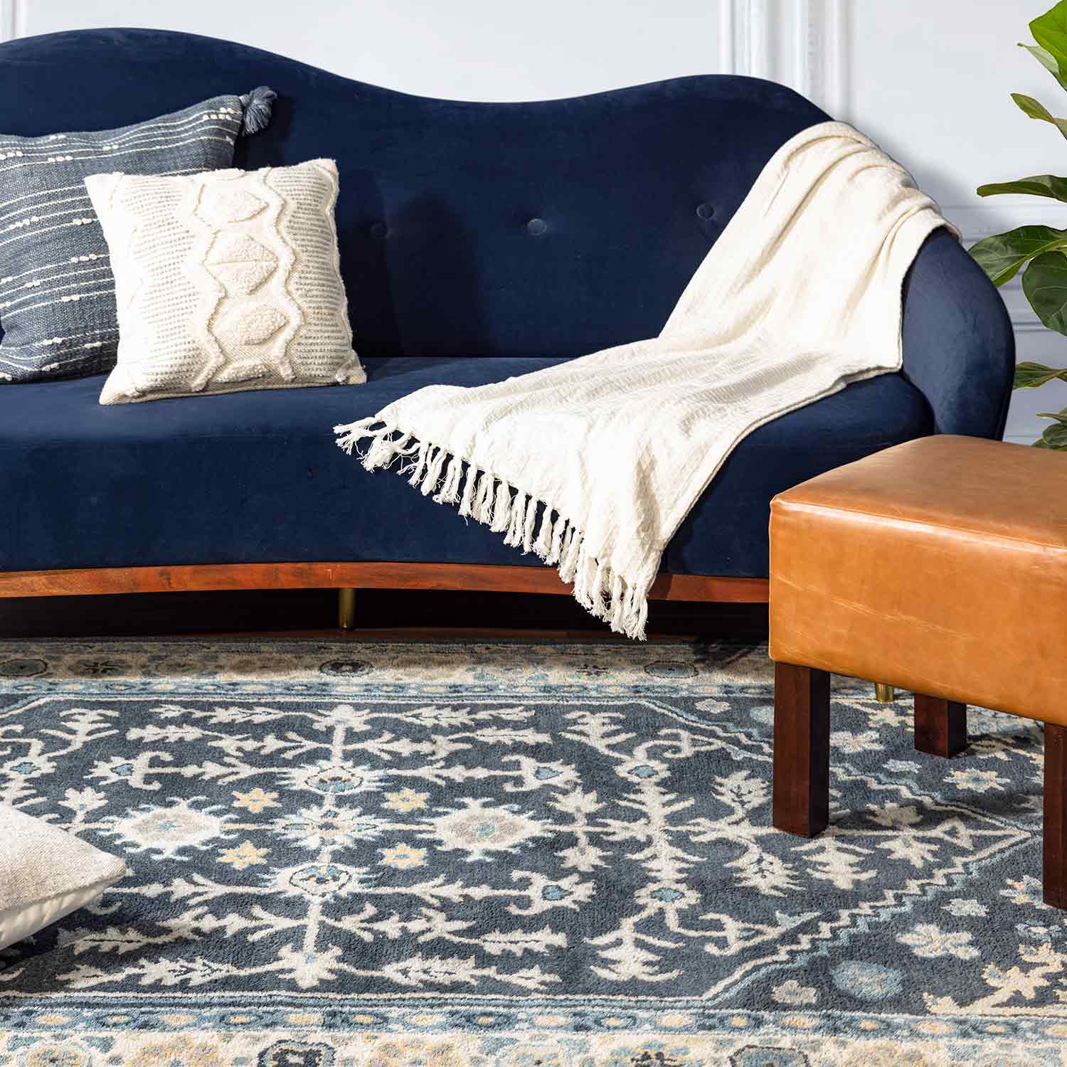 Evie Hand Tufted Woollen Rug