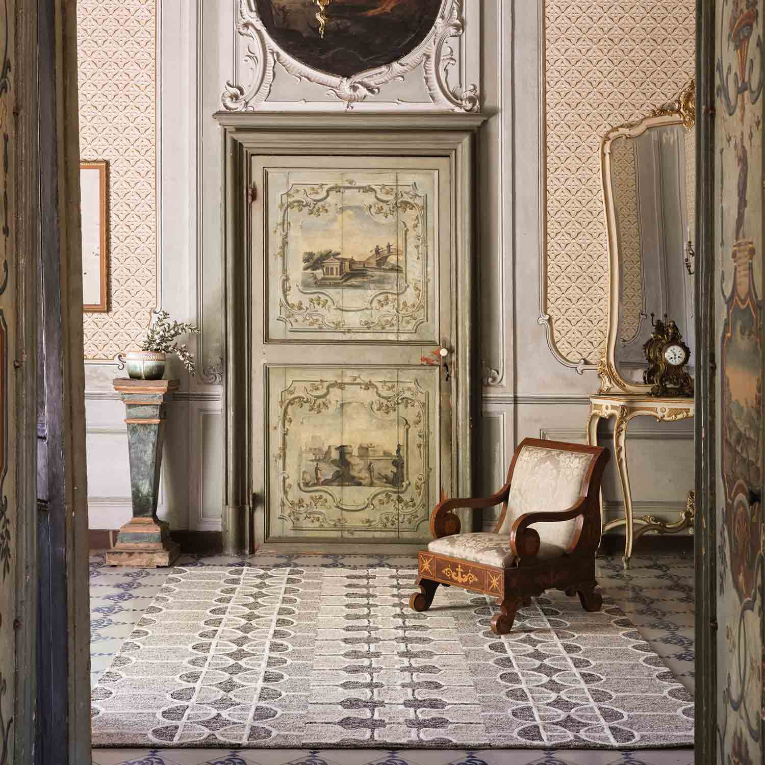 Abbey- 03 Hand Tufted Woollen Rug By Mariella Ienna