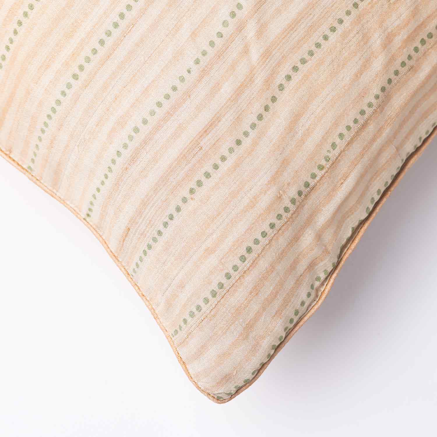 Amal Silk block printed Cushion Cover