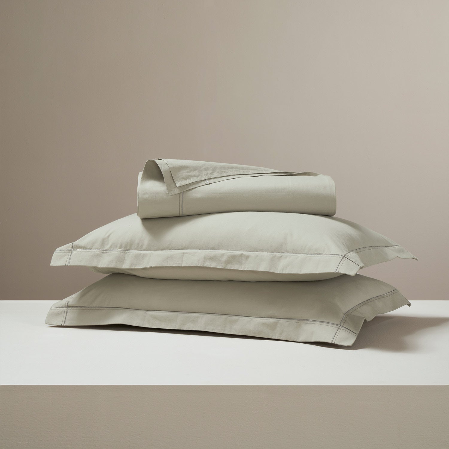 Clair Cotton Percale Bedsheet Set