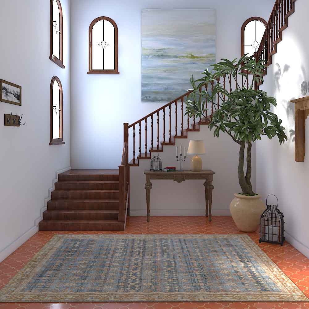 Nabeel Hand Knotted Woollen Rug