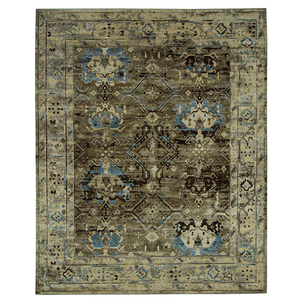 Saher Hand Knotted Woollen Rug