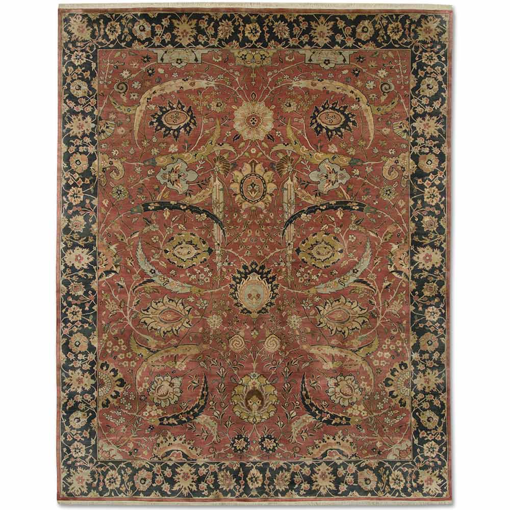 Vine Hand Knotted Woollen Rug