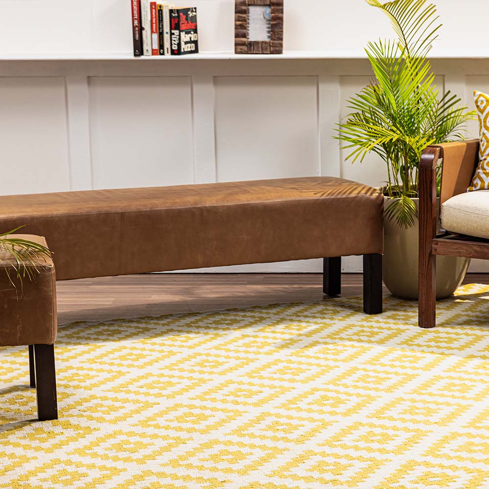 Nilay Handwoven Woollen Dhurrie