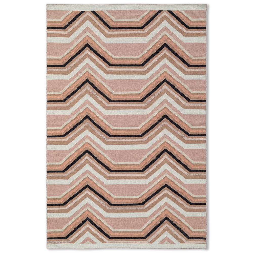 Roshanak Hand Woven Woollen Dhurrie