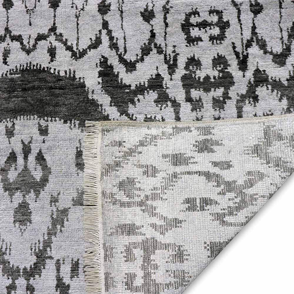 Renesmee Hand Knotted Woollen And Viscose Rug