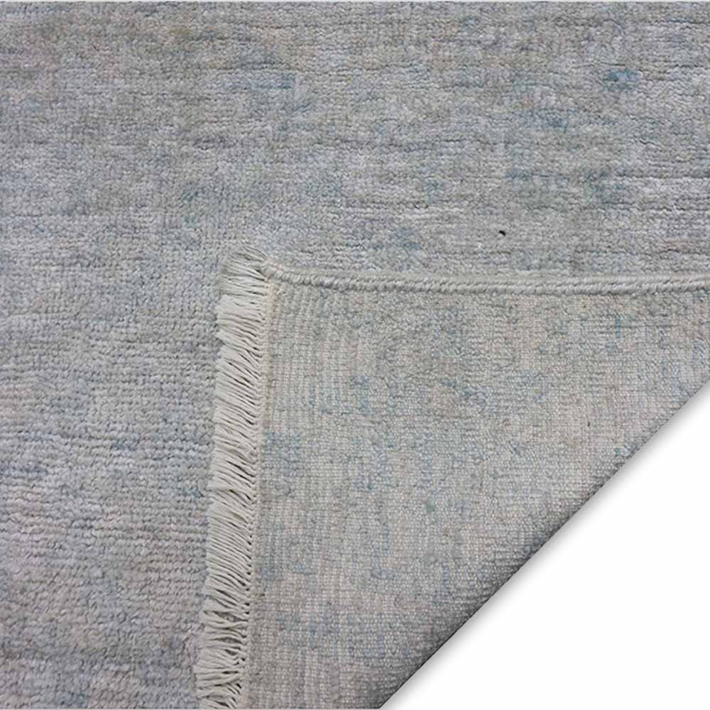 Quasha Hand Knotted Woollen And Viscose Rug