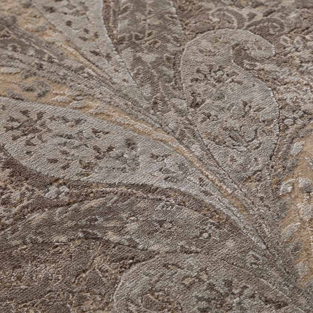 Tabeer Hand Knotted Silk and Woollen Rug By JJ Valaya