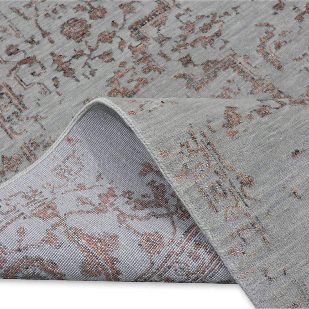 Noah Hand Knotted Woollen And Viscose Rug