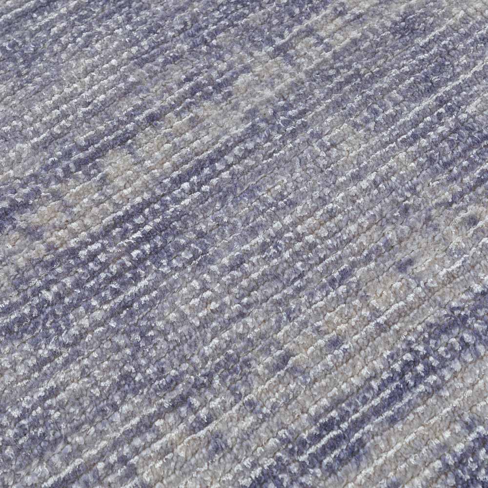 Strypee Printed Woollen and Viscose rug