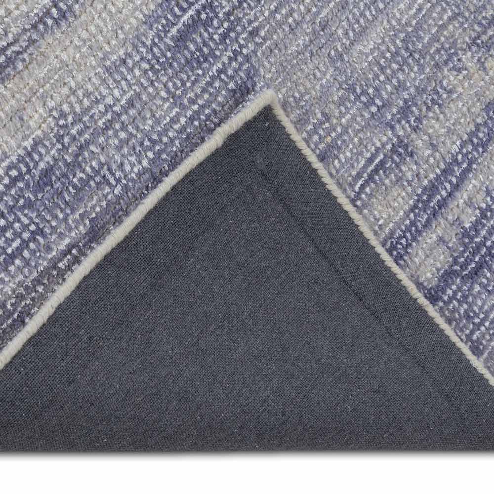 Strypee Printed Woollen and Viscose rug