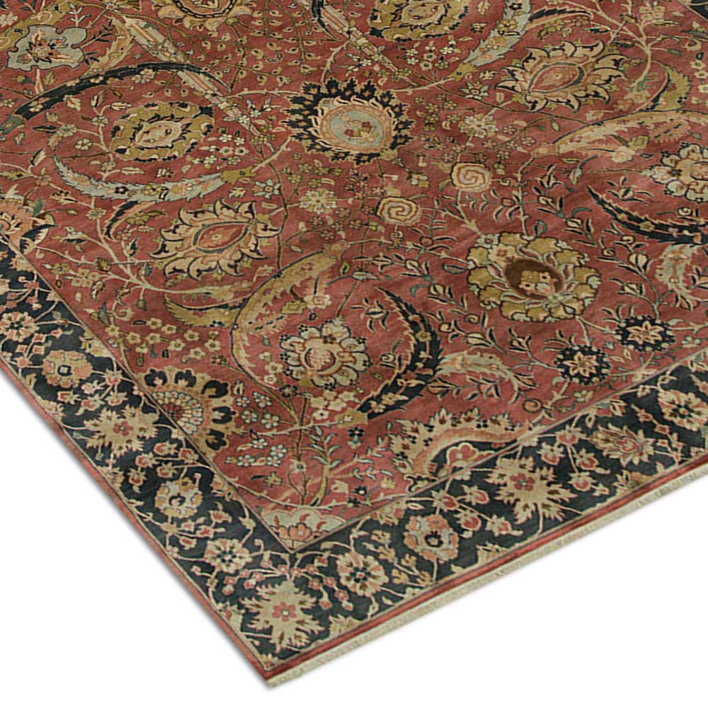 Vine Hand Knotted Woollen Rug