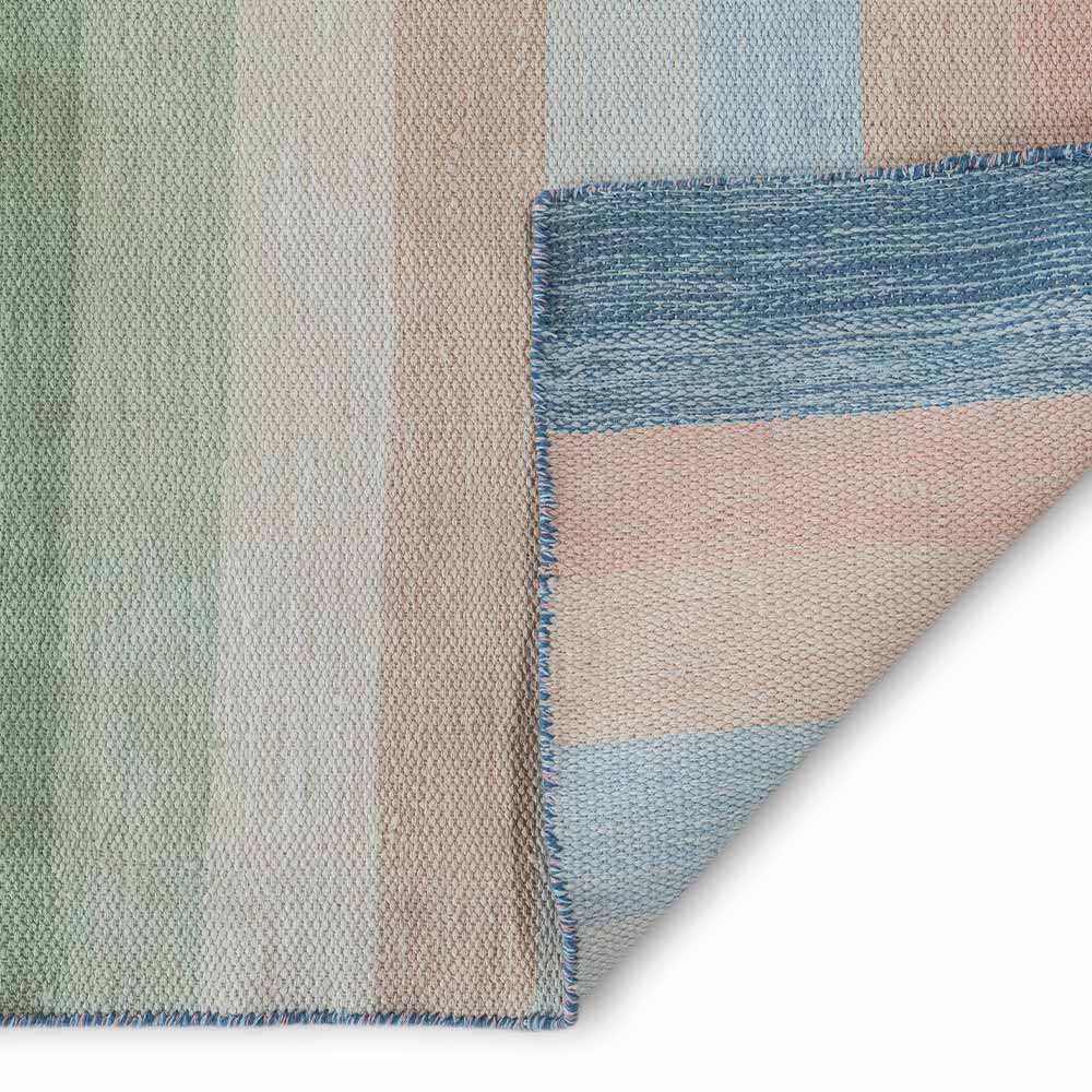 Strape Hand Woven Linen Dhurrie