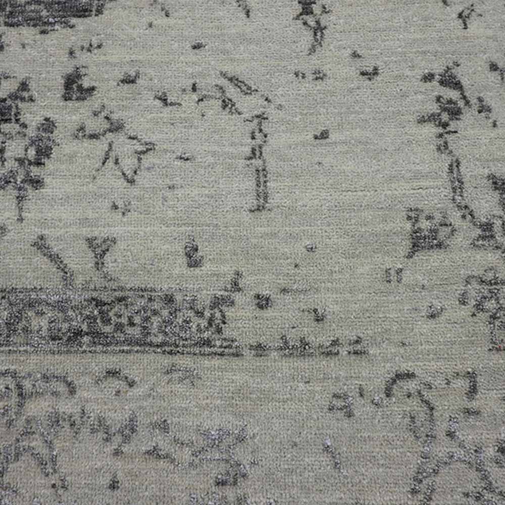 Ilya Hand Knotted Woollen And Viscose Rug