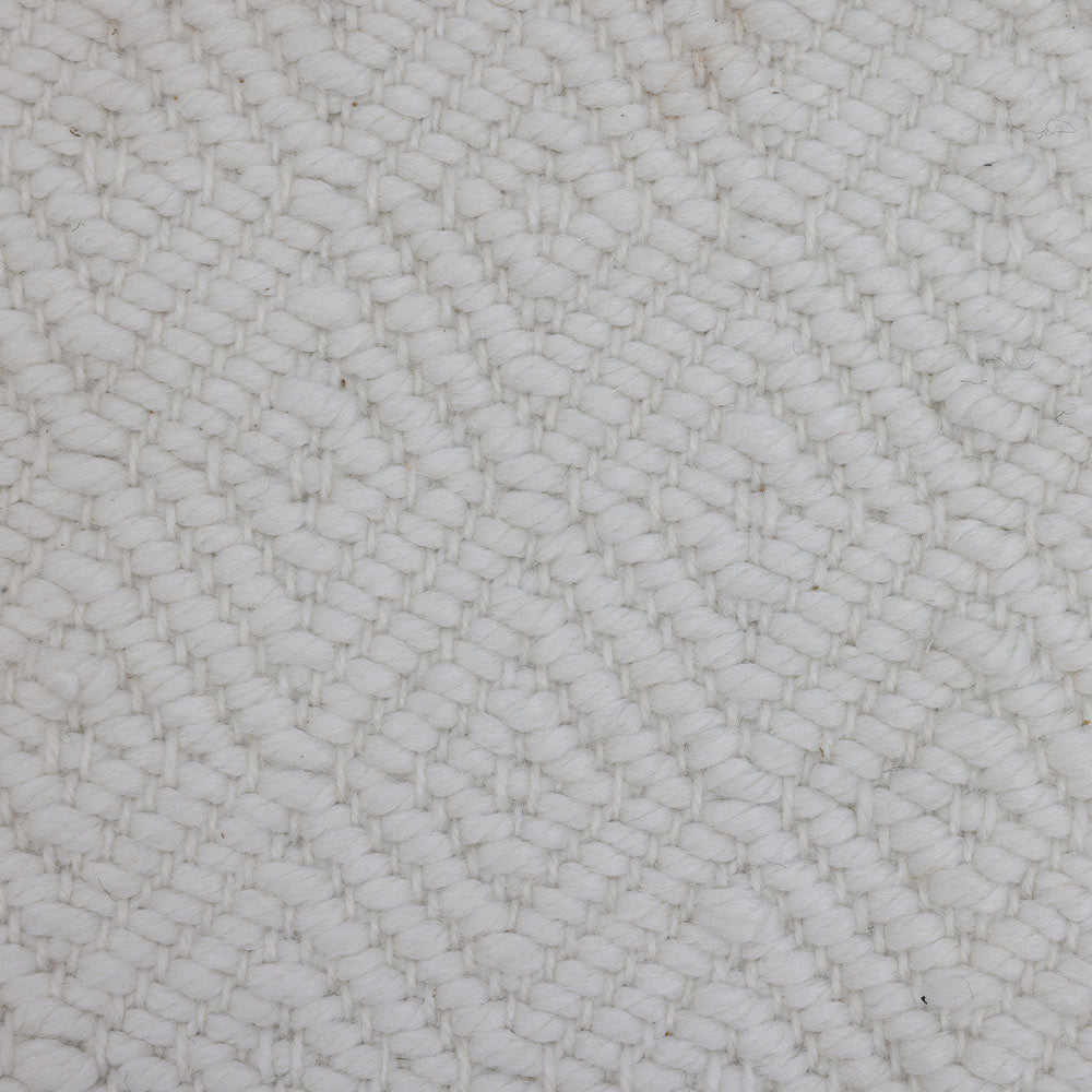 Indigo Hand Loom Recycled Polyester Dhurrie