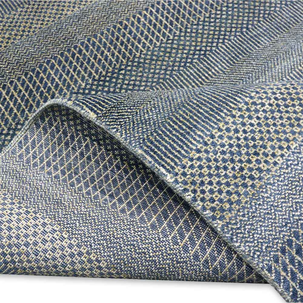 Jasper Hand Knotted Woollen And Viscose Rug