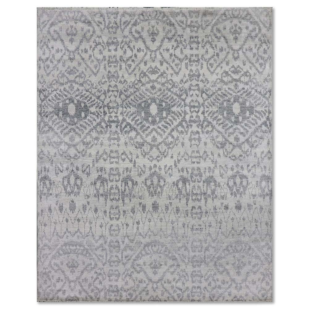 Estelle Hand Knotted Woollen And Viscose Rug