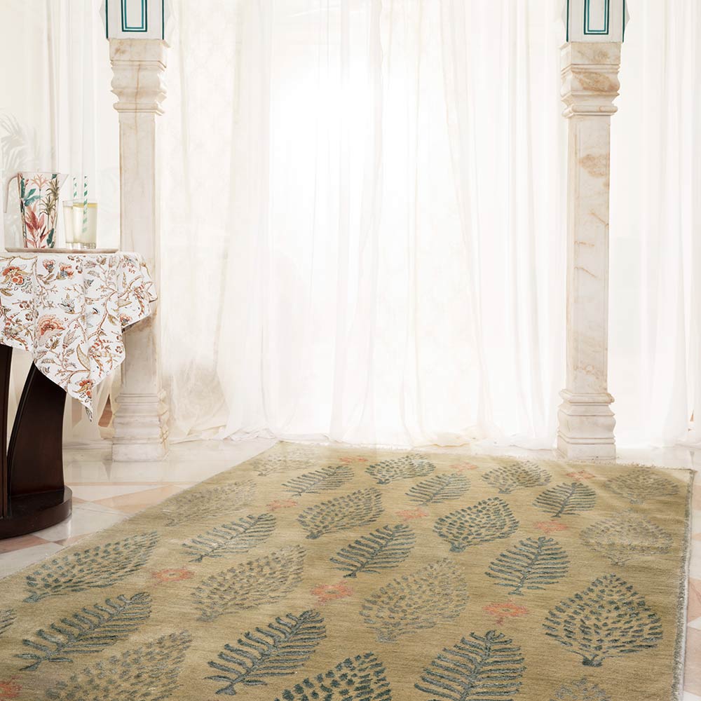 Nargis Hand Knotted Woollen Rug