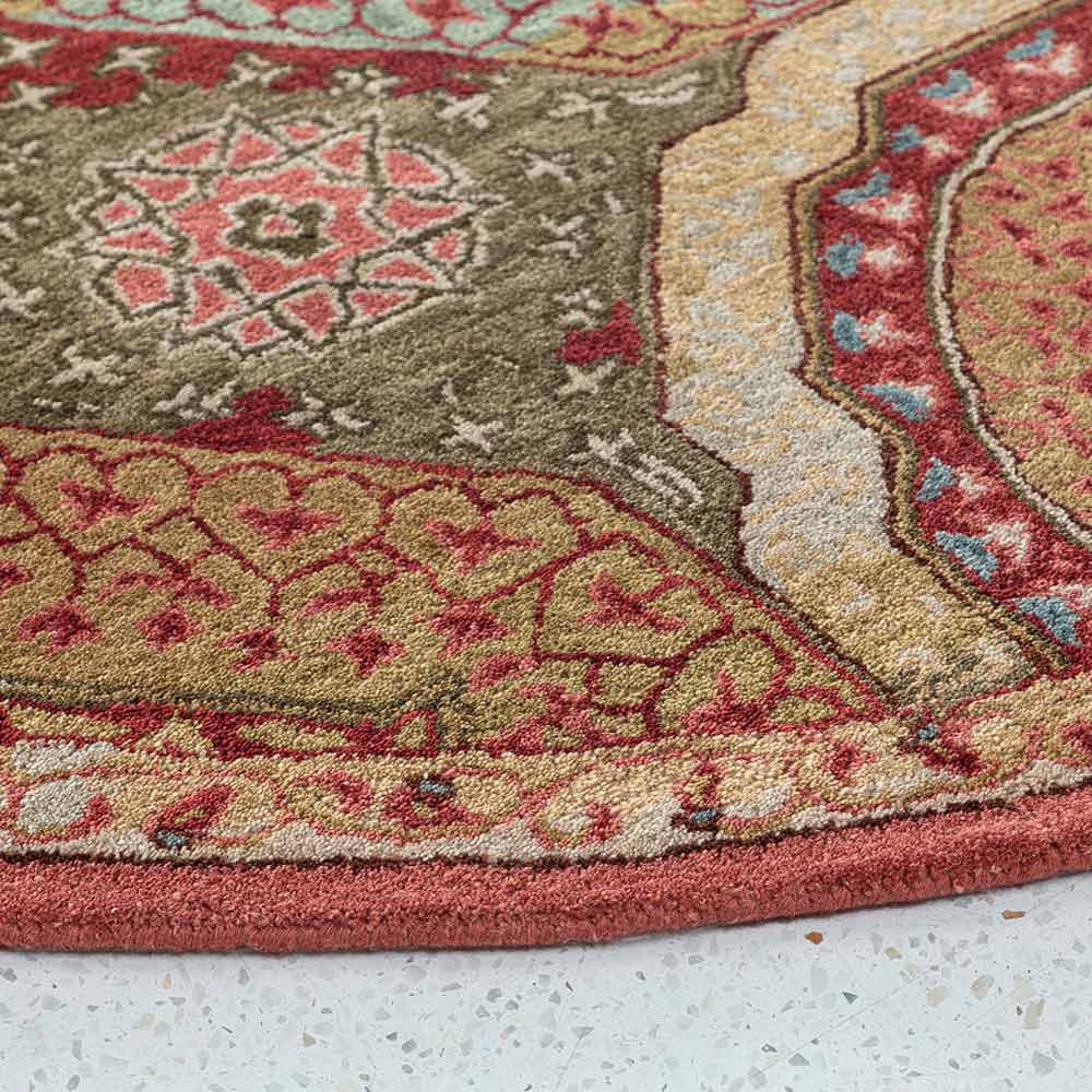 Jarett  Hand Tufted Woollen Round Rug