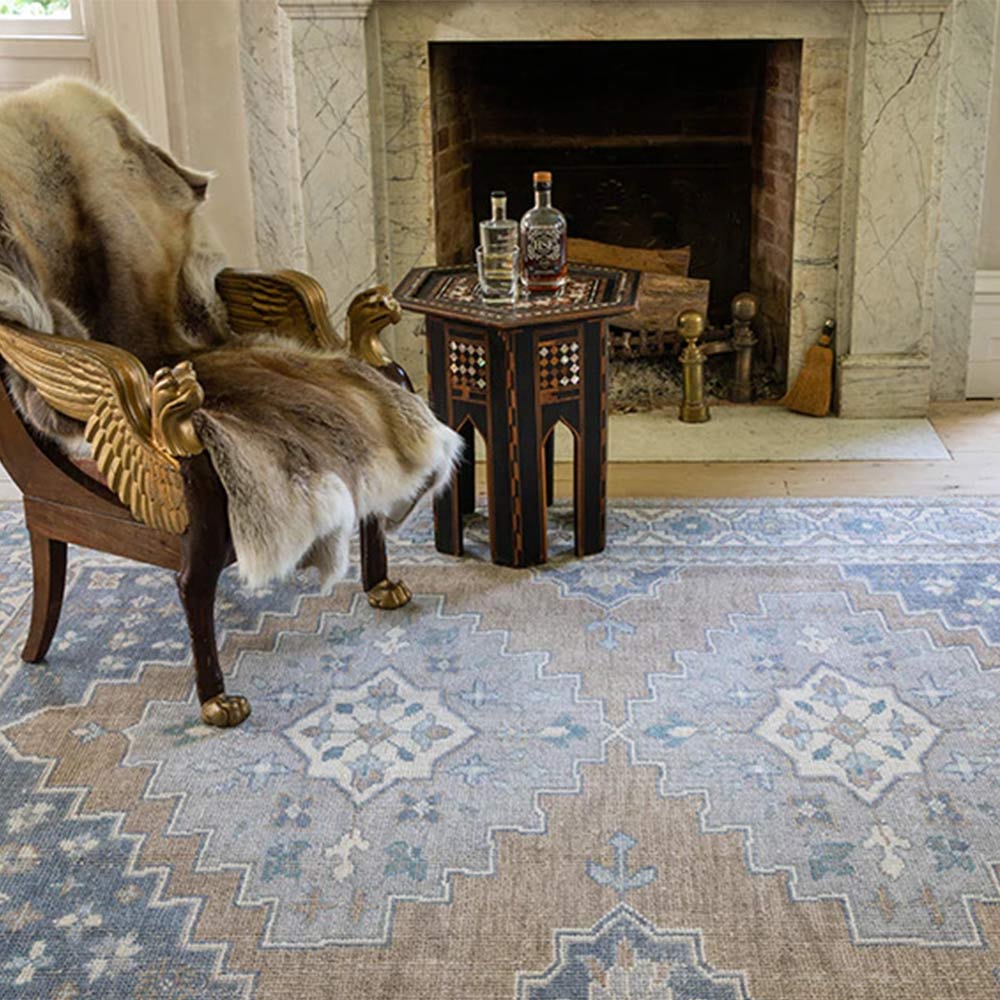 Distillerry Hand Knotted Woollen Rug